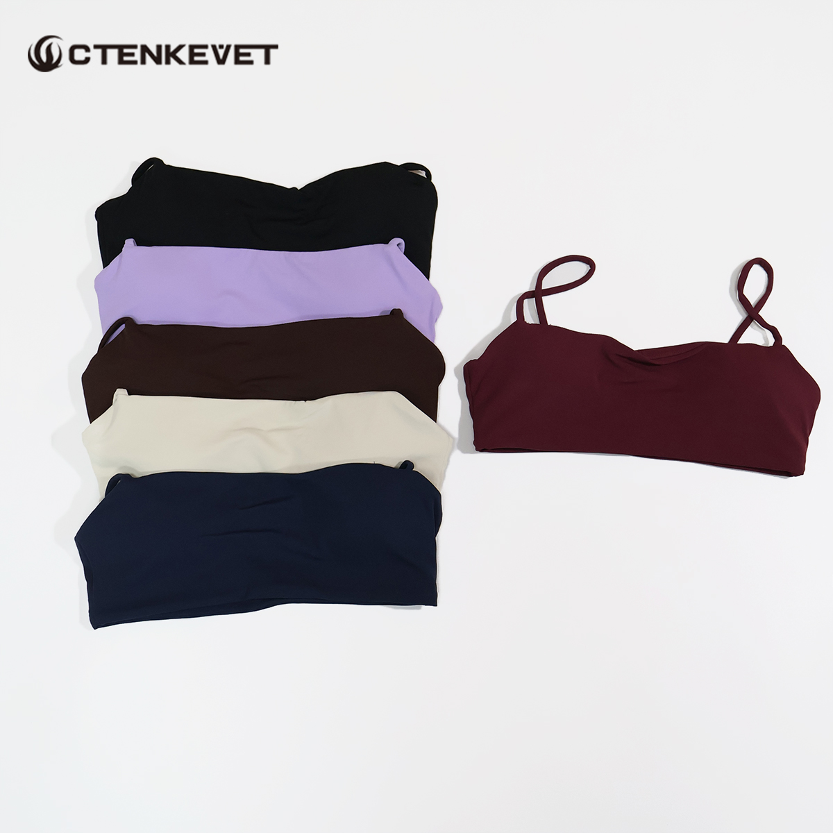 Push Up Bra Padded - Ctenkevet Novo Sutiã de Yoga de
