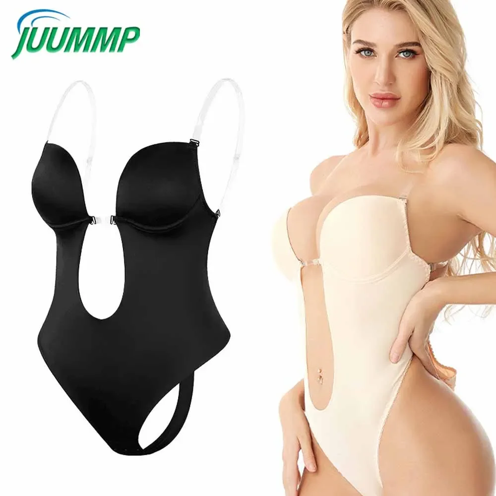 Shapewear Bodysuit Firm - Body sem costas com sutiã para