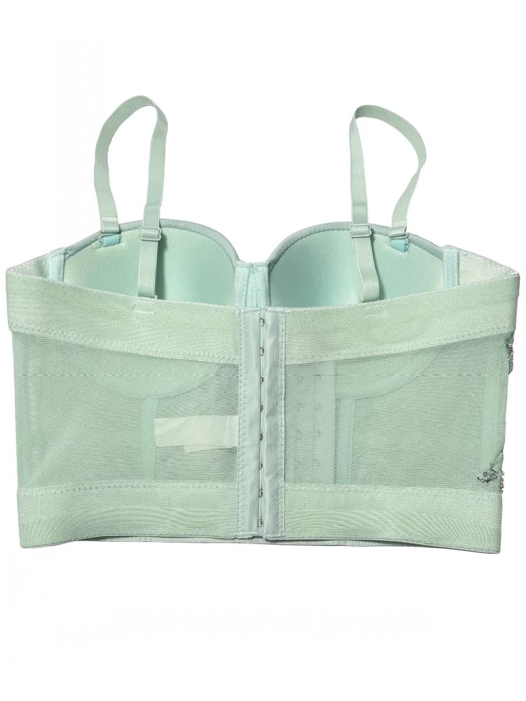 Top Cropped Feminino Sem Manga - Strapless Bra Backless avaliação e preço