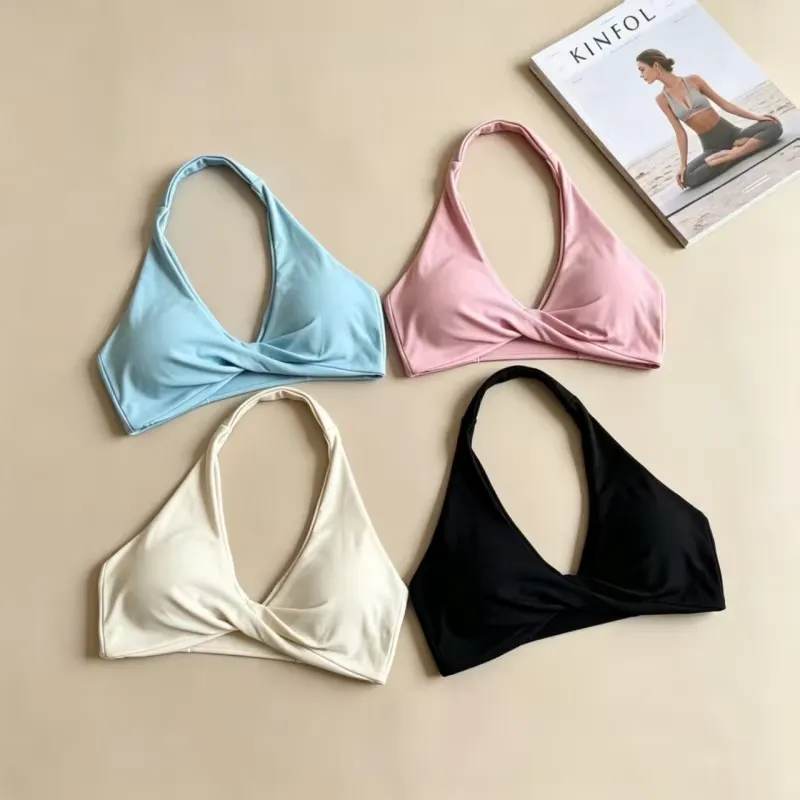 Sutiã Esportivo Halter Sem Cos - Push Up Bra Padded avaliação e preço