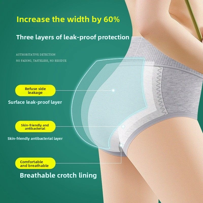 2 peças de calcinhas menstruai - Period Panty Absorbent avaliação e preço