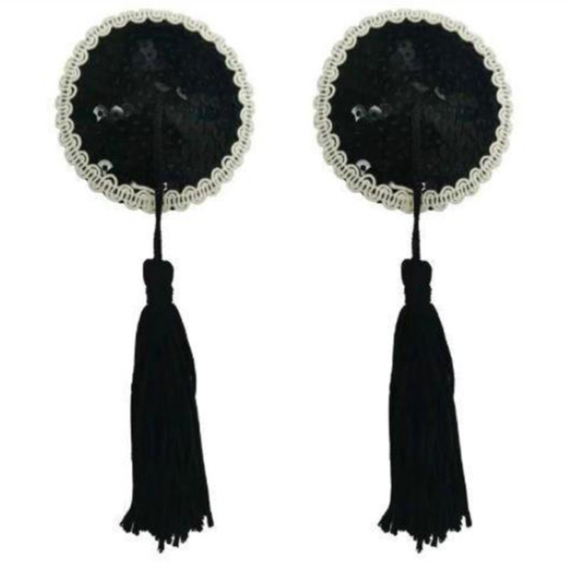 Mulheres lantejoulas borlas pa - Nipple Cover Pasties avaliação e preço